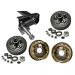 3,500 lb. Torsional Axle Assembly withHydraulic Brakes & 5-Bolt on 4-1/2 Inch Hub/Drums Questions & Answers